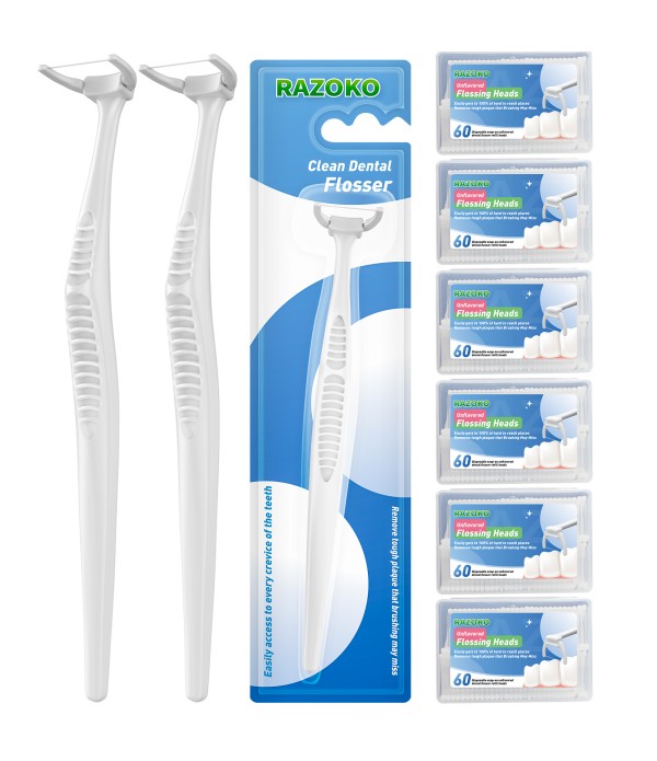 Dental Floss Picks, Clean Dental Flossers Kit with...